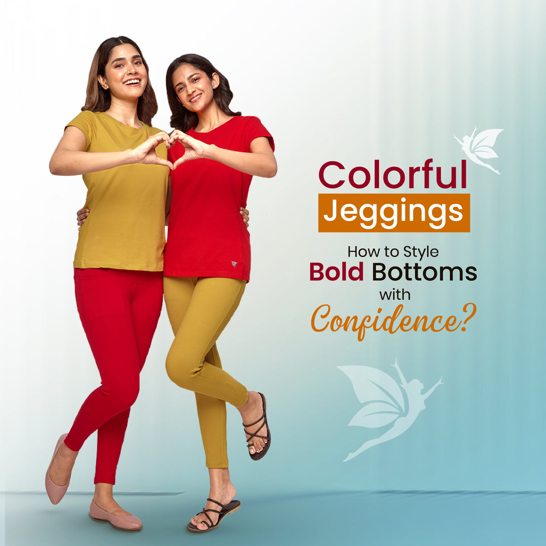 Colourful Jeggings: How to Style Bold Bottoms with Confidence