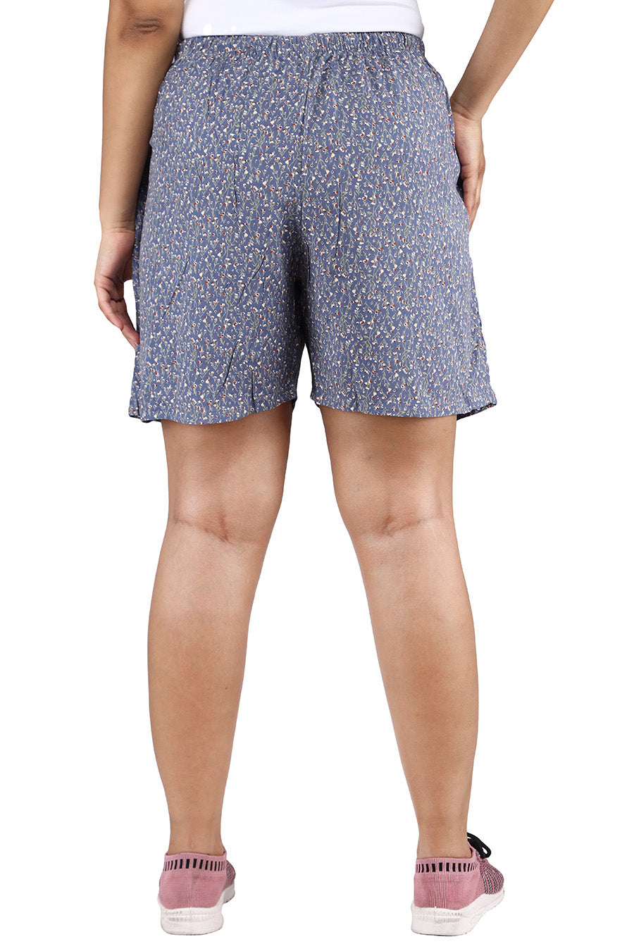 Comfort Lady Printed Shorts