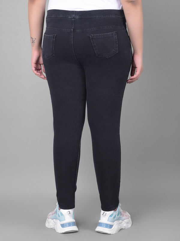 Comfort Lady Plus Size Denim Jeggings
