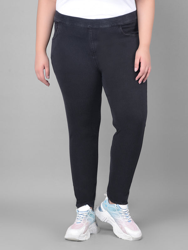Comfort Lady Plus Size Denim Jeggings