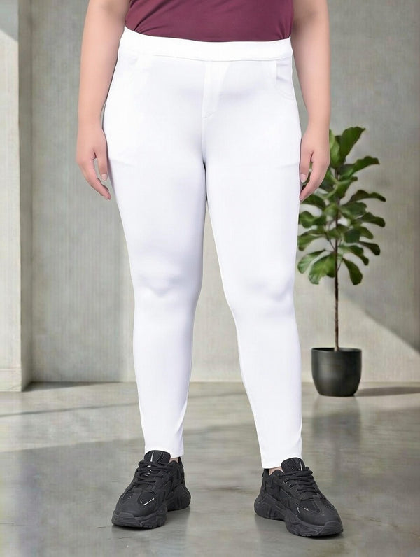 Comfort Lady Plus Size Denim Jeggings