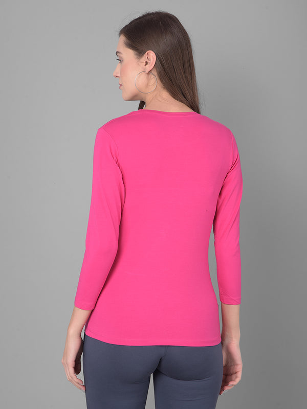 Comfort Lady Regular Fit Round Neck Plain Full Sleeve T-Shirt - Comfort Lady Private Limited