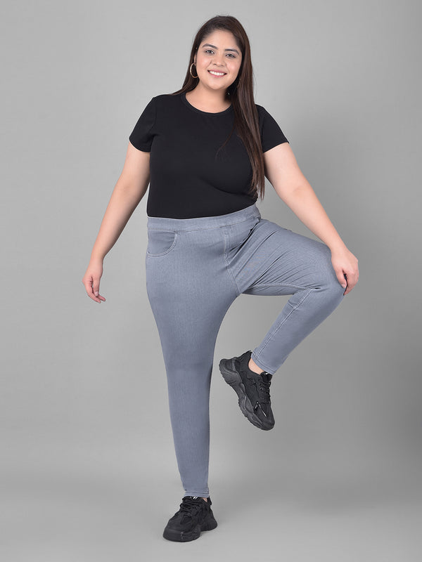 Comfort Lady Plus Size Denim Jeggings
