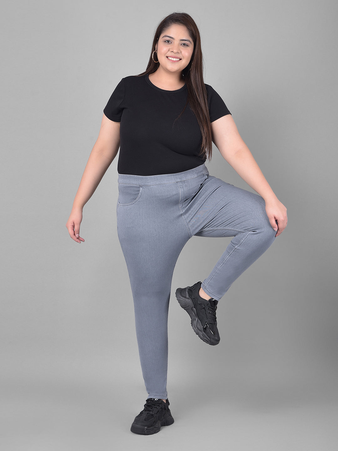 Comfort Lady Plus Size Denim Jeggings – Comfort Lady Private Limited