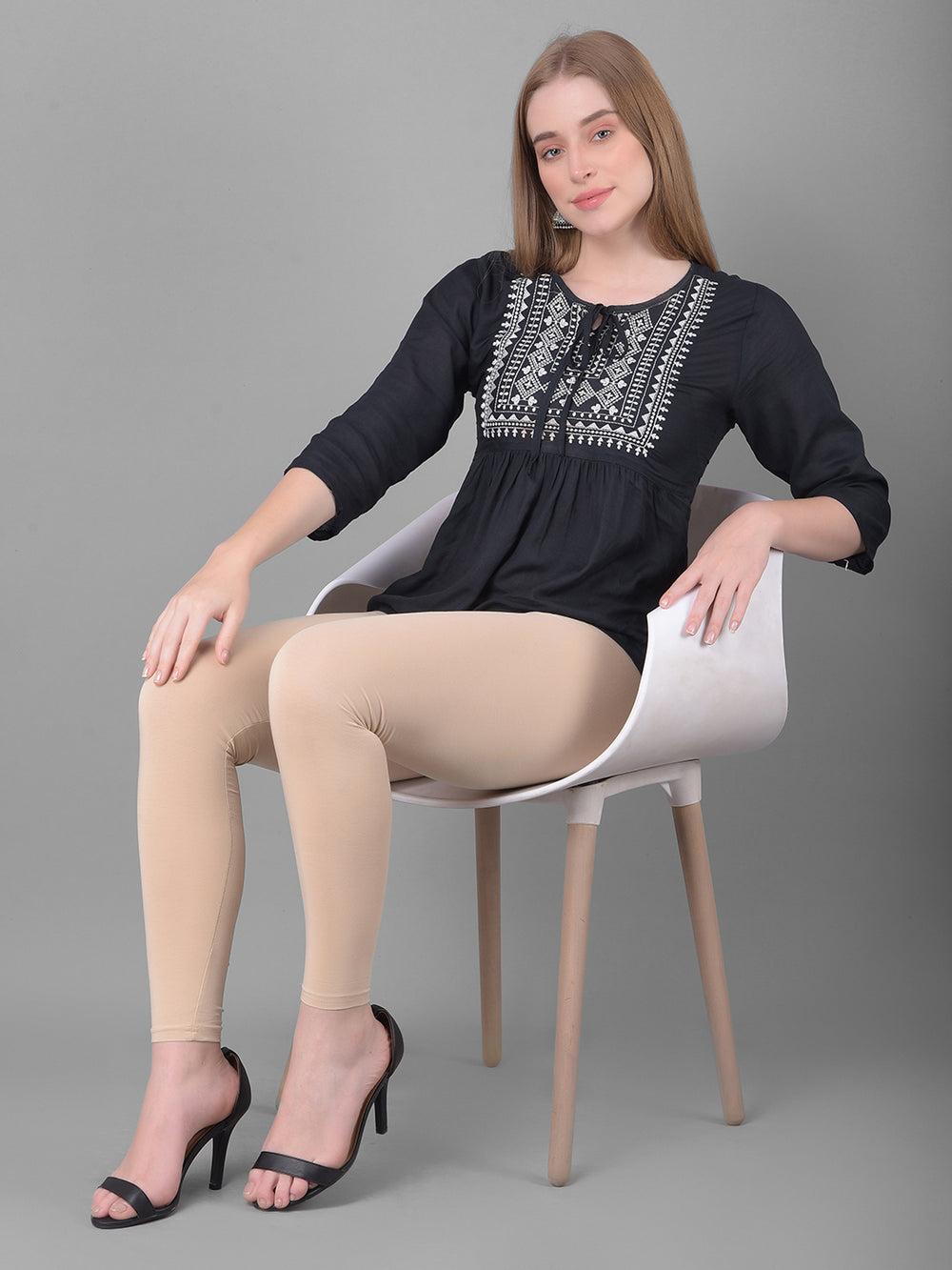 Comfort Lady Regular Fit Ankle Length Leggings - Comfort Lady Private Limited