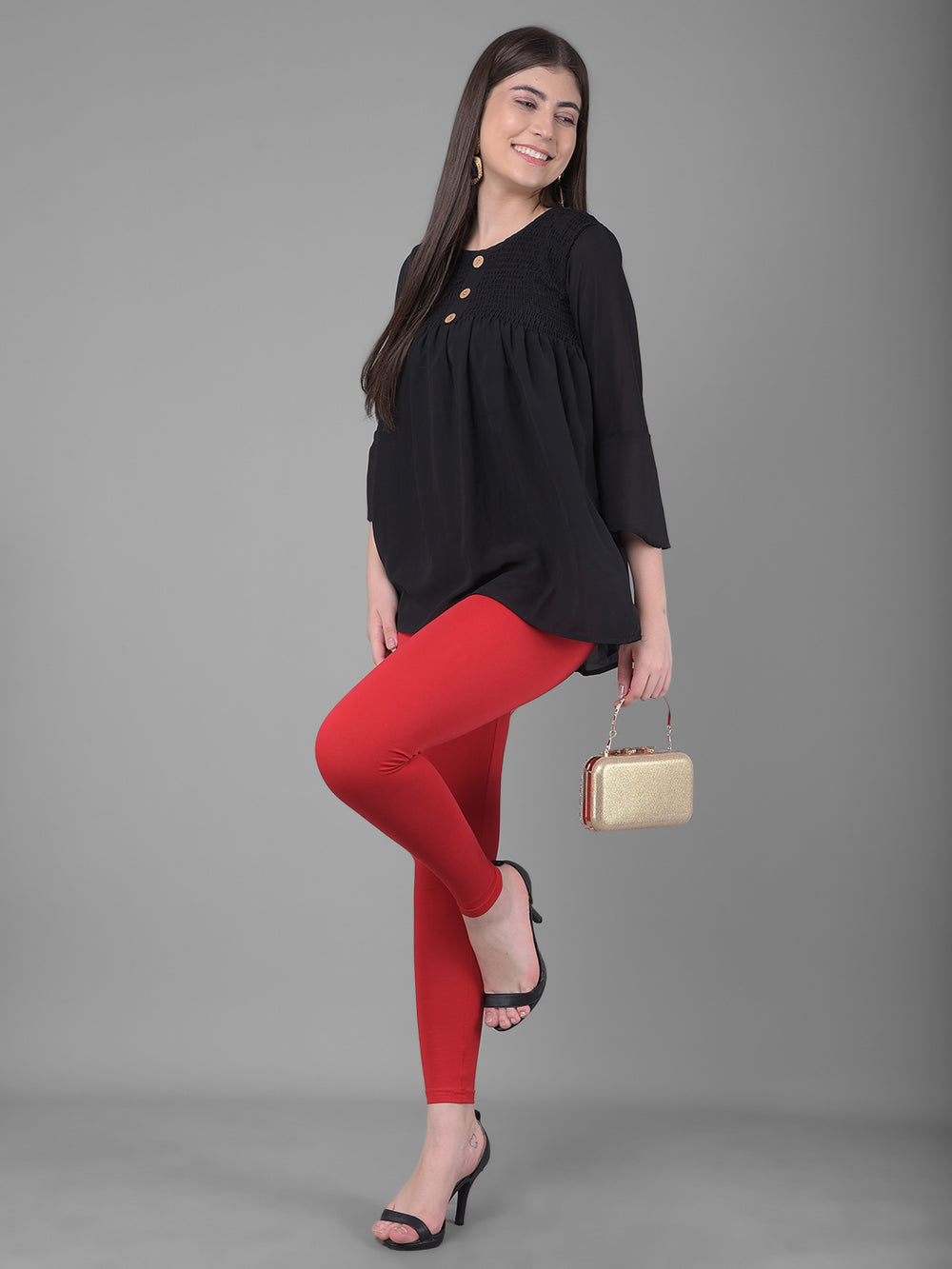 Comfort Lady Regular Fit Ankle Length Leggings - Comfort Lady Private Limited