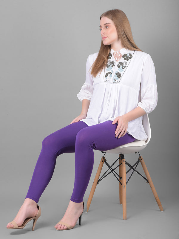 Comfort Lady Regular Fit Ankle Length Leggings