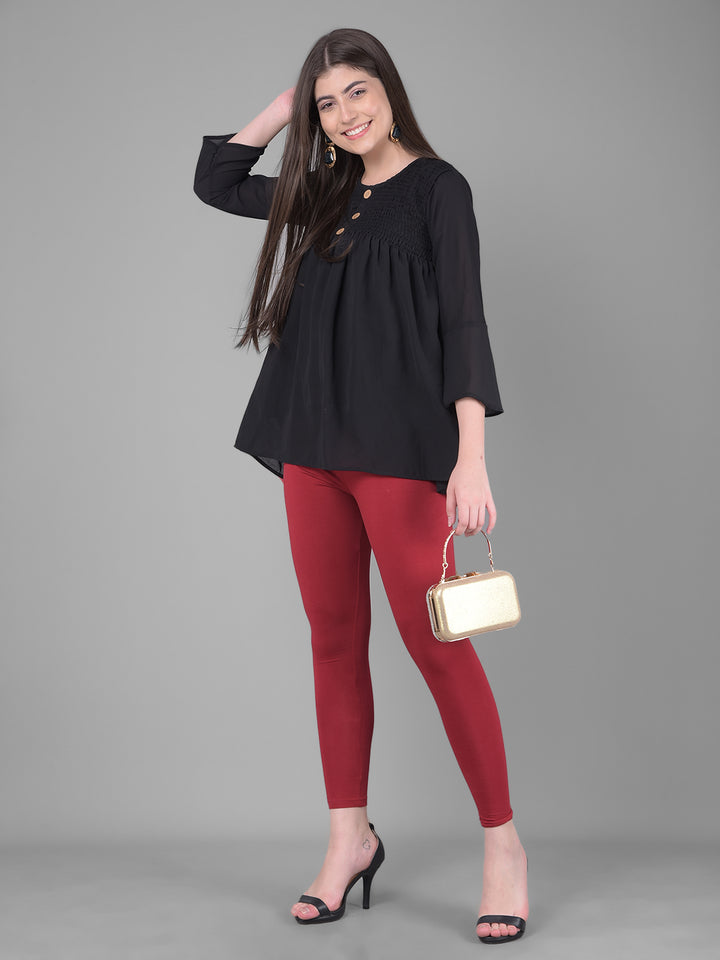 Comfort Lady Regular Fit Ankle Length Leggings