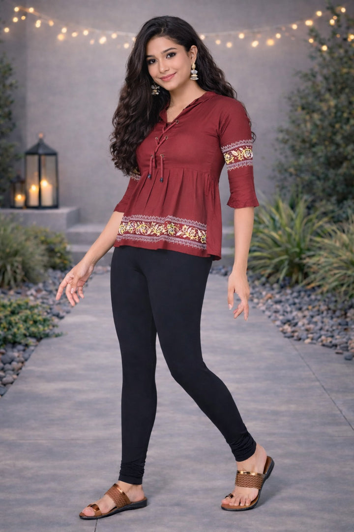 Comfort Lady Regular Fit Indo Cut Leggings