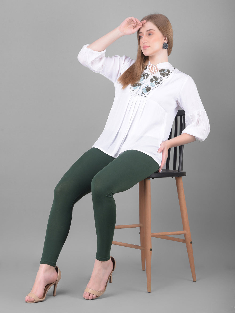 Comfort Lady Regular Fit Ankle Length Leggings - Comfort Lady Private Limited