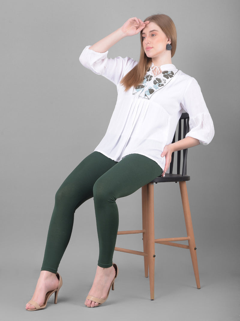 Comfort Lady Regular Fit Ankle Length Leggings - Comfort Lady Private Limited