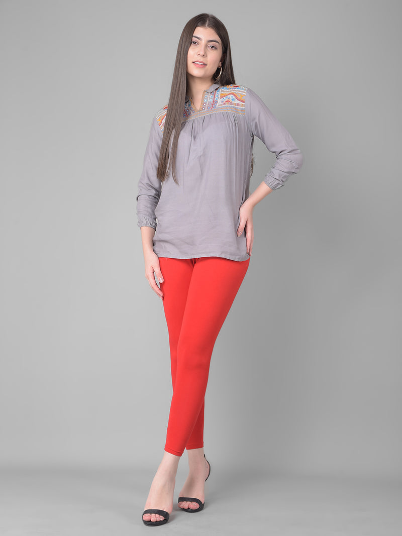 Comfort Lady Regular Fit Ankle Length Leggings - Comfort Lady Private Limited