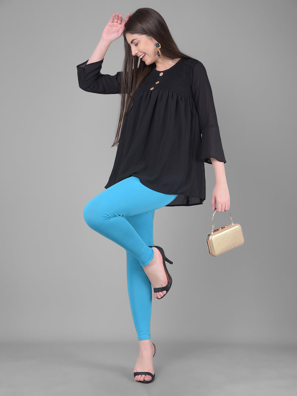 Comfort Lady Regular Fit Ankle Length Leggings - Comfort Lady Private Limited