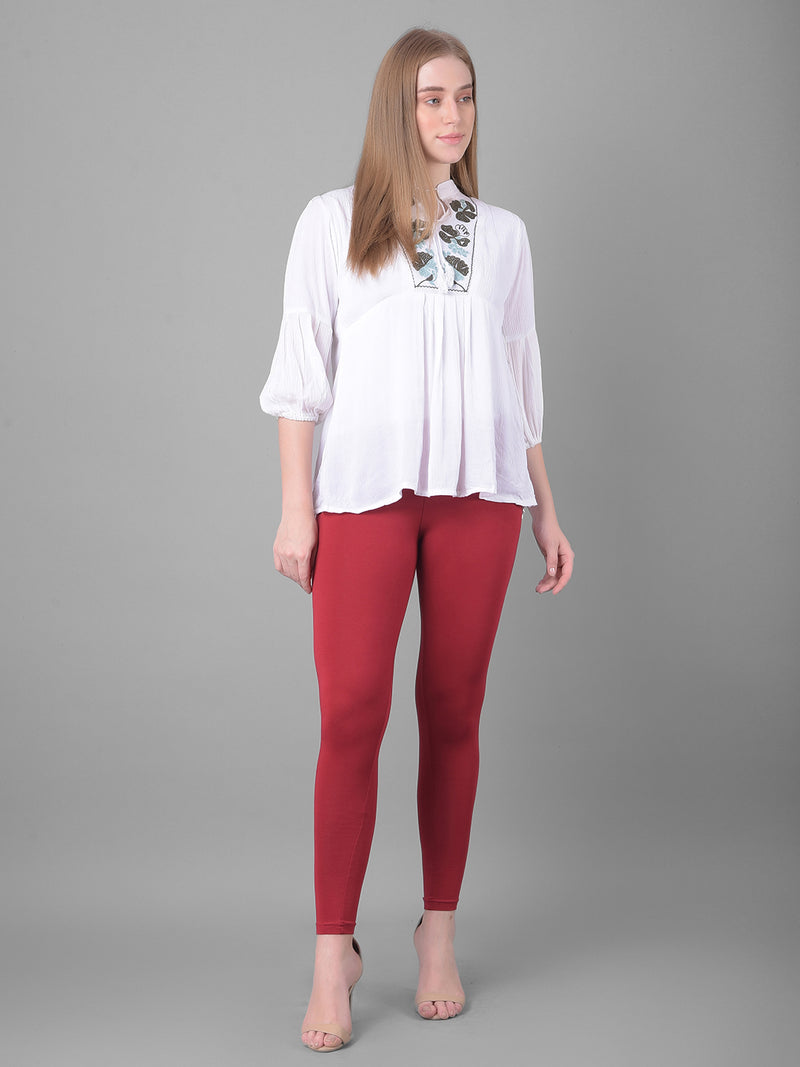Comfort Lady Regular Fit Ankle Length Leggings - Comfort Lady Private Limited
