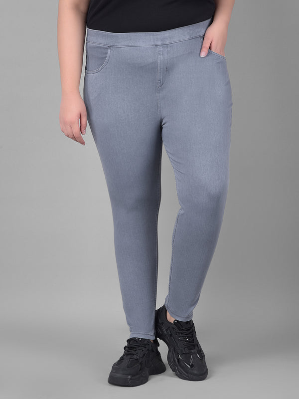 Comfort Lady Plus Size Denim Jeggings