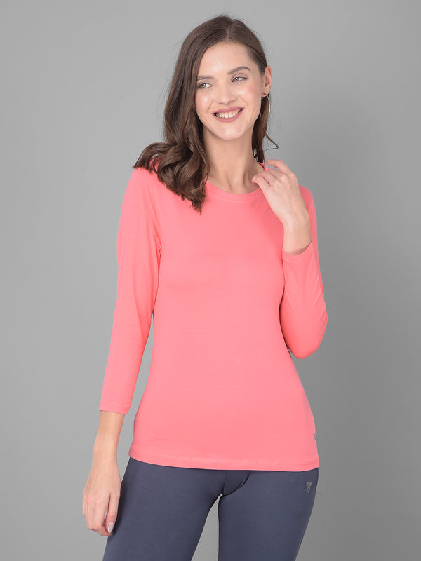 Comfort Lady Regular Fit Round Neck Plain Full Sleeve T-Shirt - Comfort Lady Private Limited