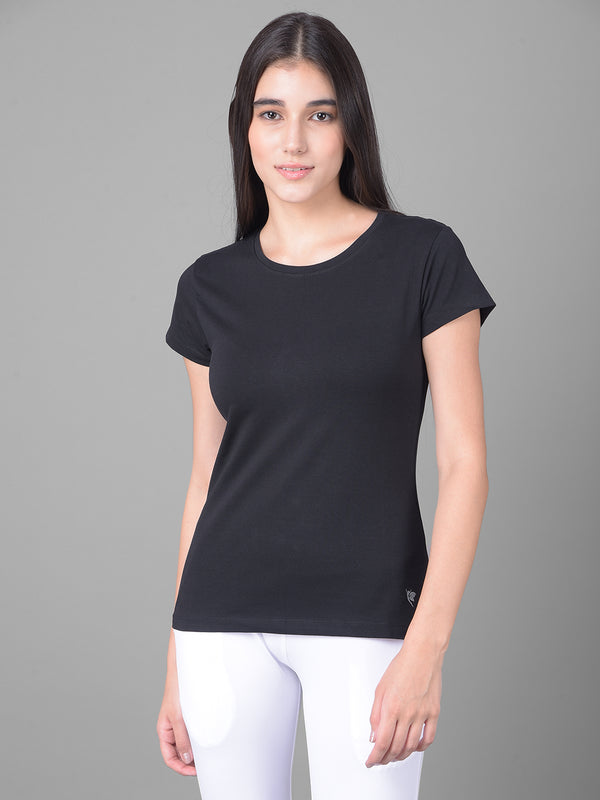 Comfort Lady Regular Fit Plain Half Sleeve T Shirt - Comfort Lady Private Limited