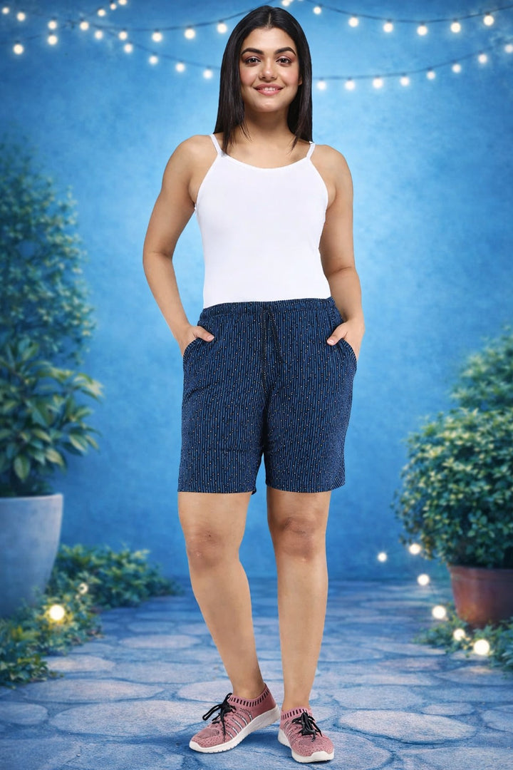 Comfort Lady Printed Relax Shorts