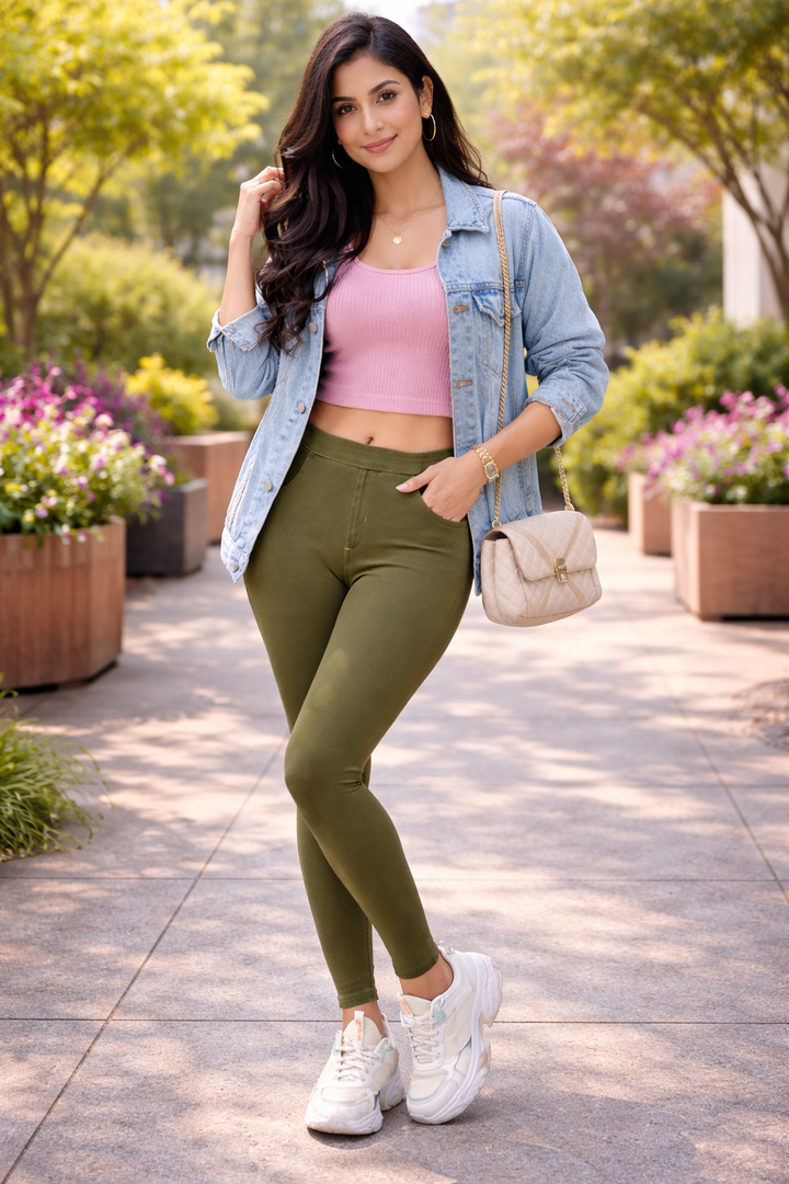 Comfort Lady Regular Fit Fashion Jeggings