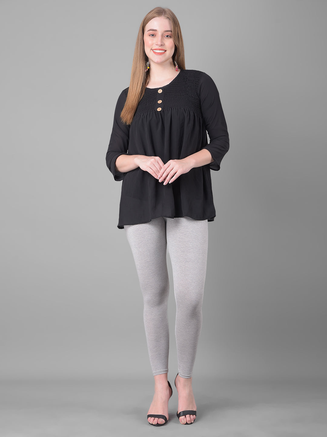 Comfort Lady Regular Fit Ankle Length Leggings