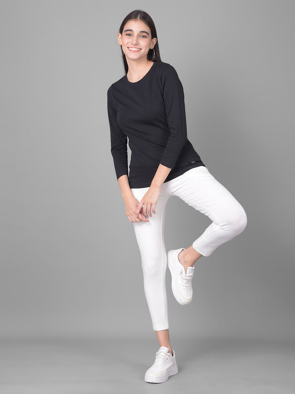 Comfort Lady Regular Fit Round Neck Plain Full Sleeve T-Shirt - Comfort Lady Private Limited