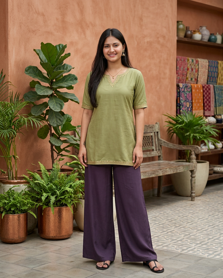 Comfort Lady Regular Fit Palazzos