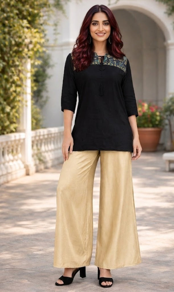 Comfort Lady Shimmer Palazzos
