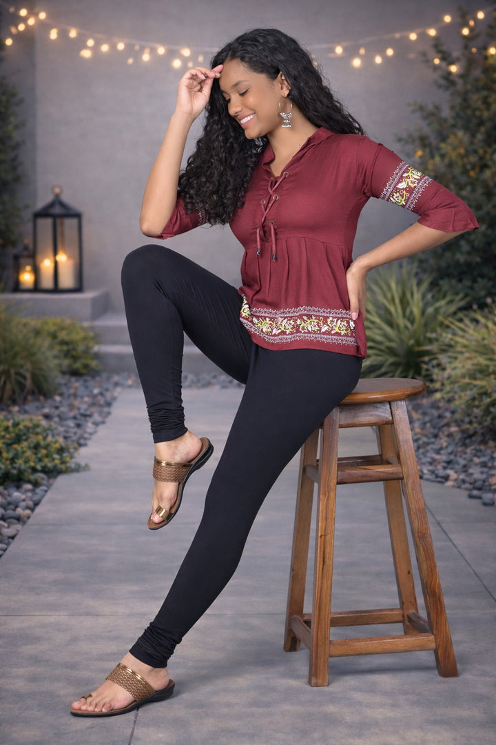 Comfort Lady Regular Fit Indo Cut Leggings