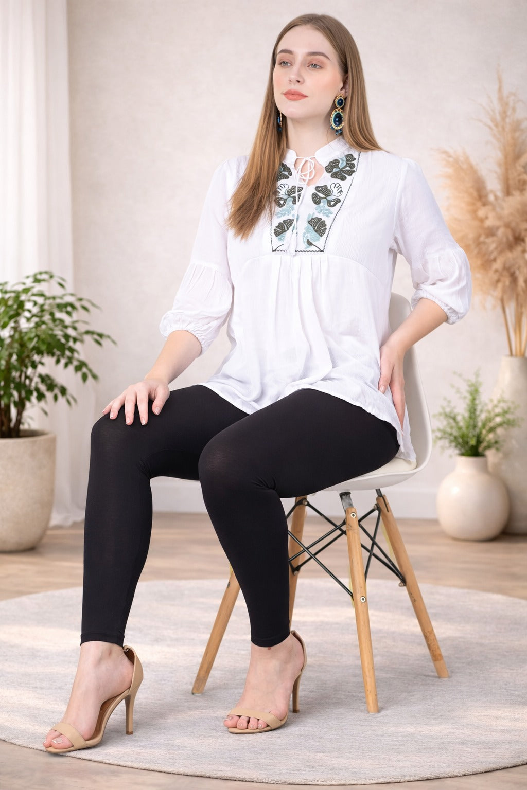 Comfort Lady Regular Fit Ankle Length Leggings