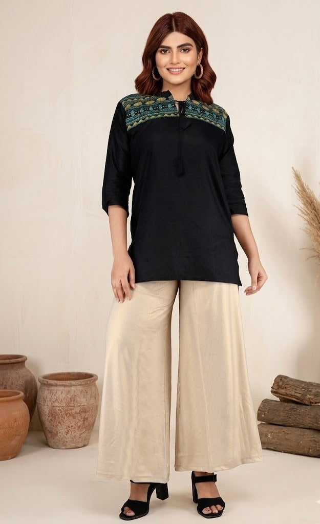 Comfort Lady Shimmer Palazzos