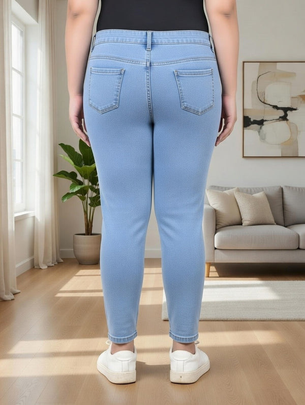 Comfort Lady Plus Size Denim Jeggings