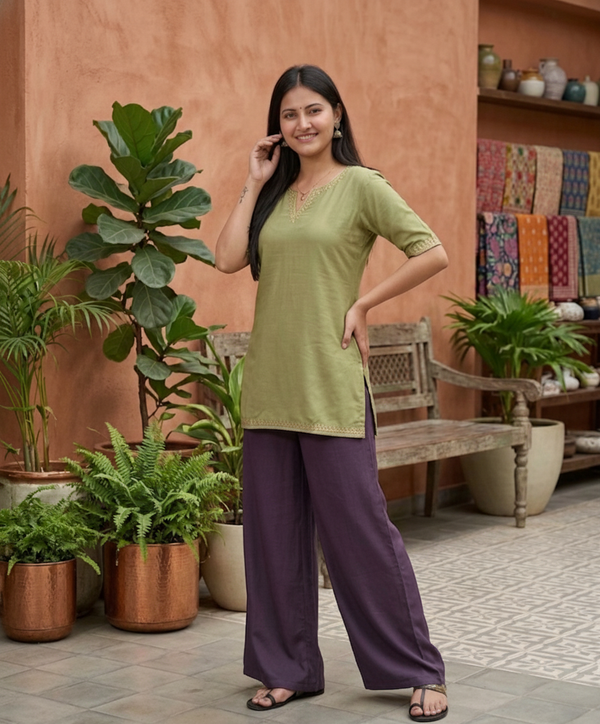 Comfort Lady Regular Fit Palazzos