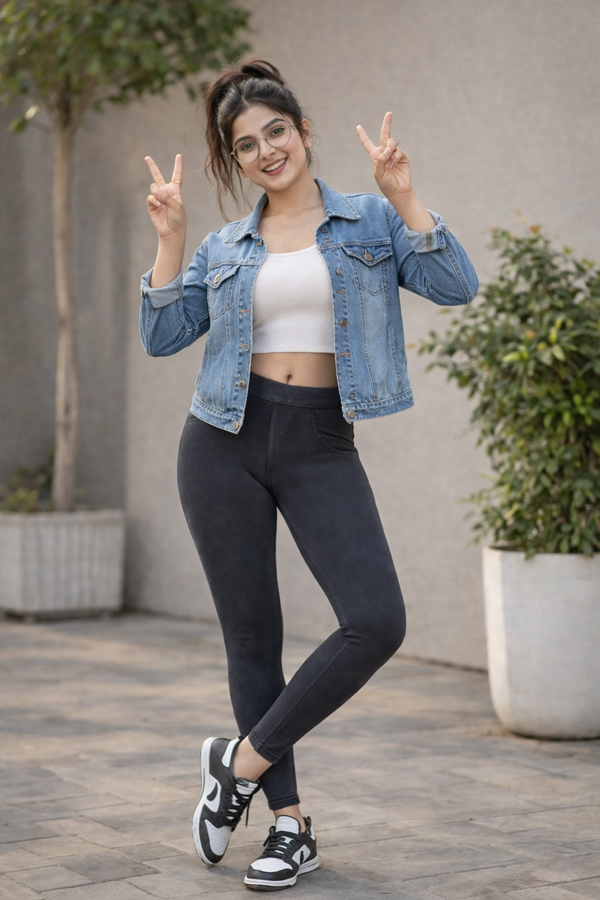 Comfort Lady Regular Fit Denim Jeggings