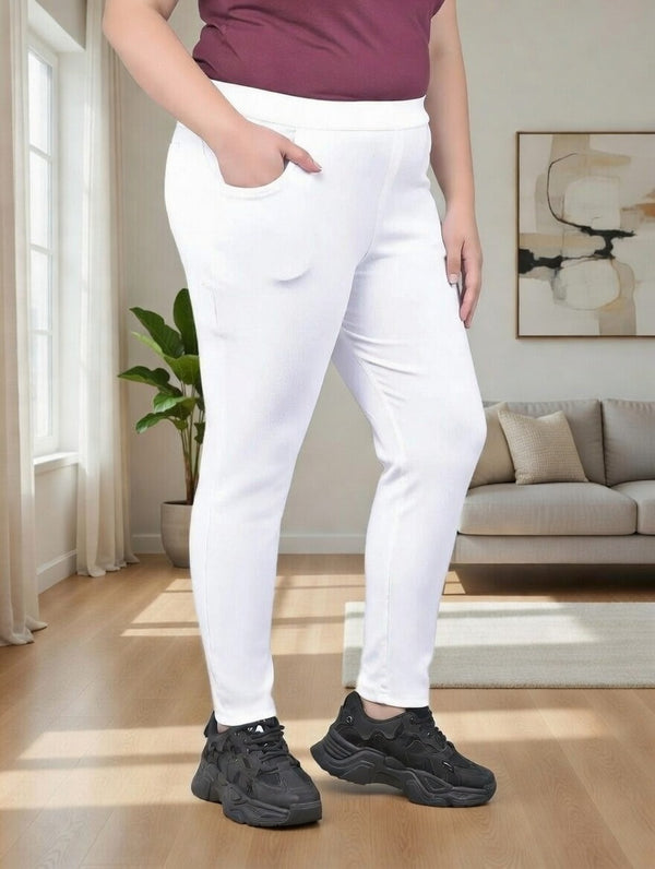 Comfort Lady Plus Size Denim Jeggings