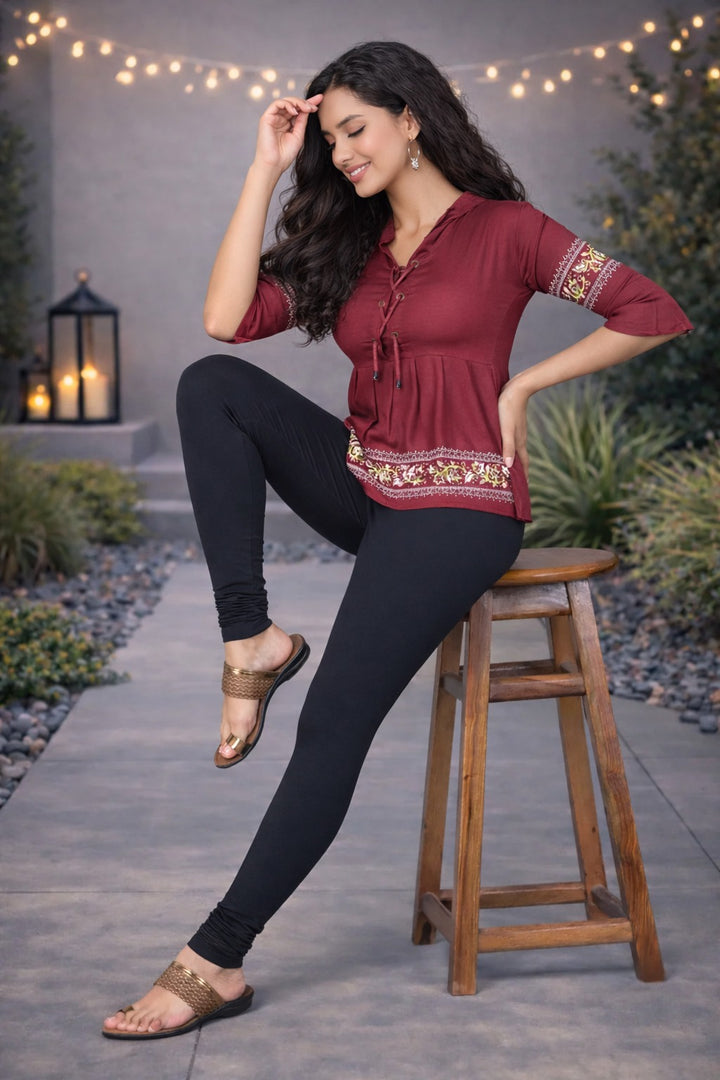 Comfort Lady Regular Fit Indo Cut Leggings