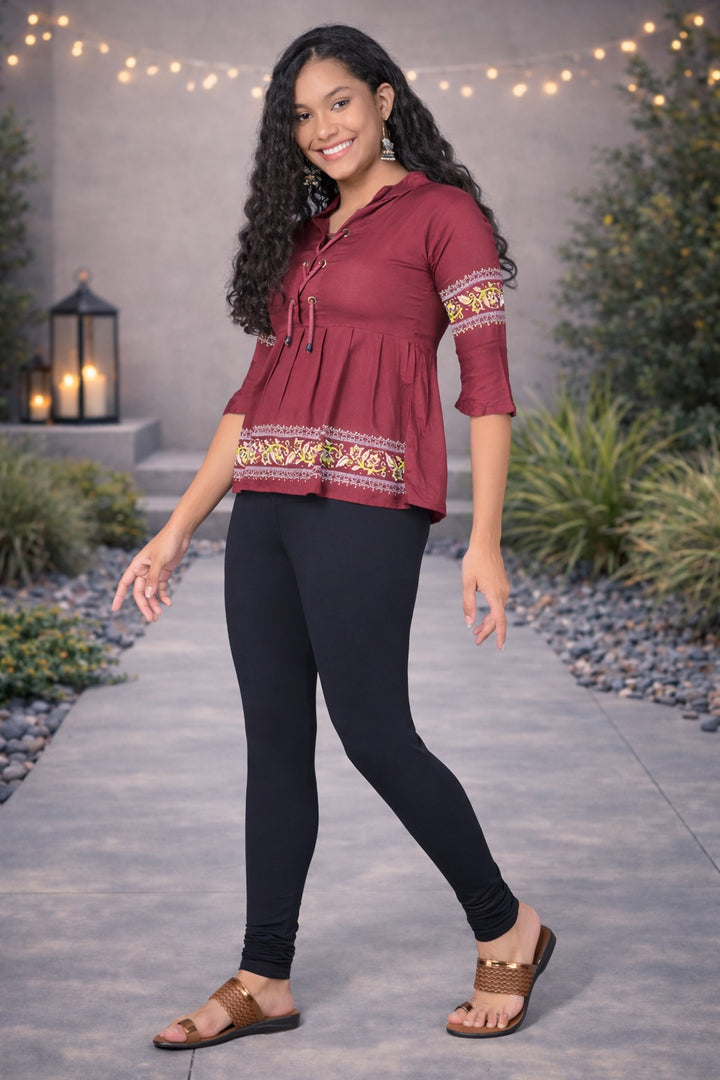 Comfort Lady Regular Fit Indo Cut Leggings