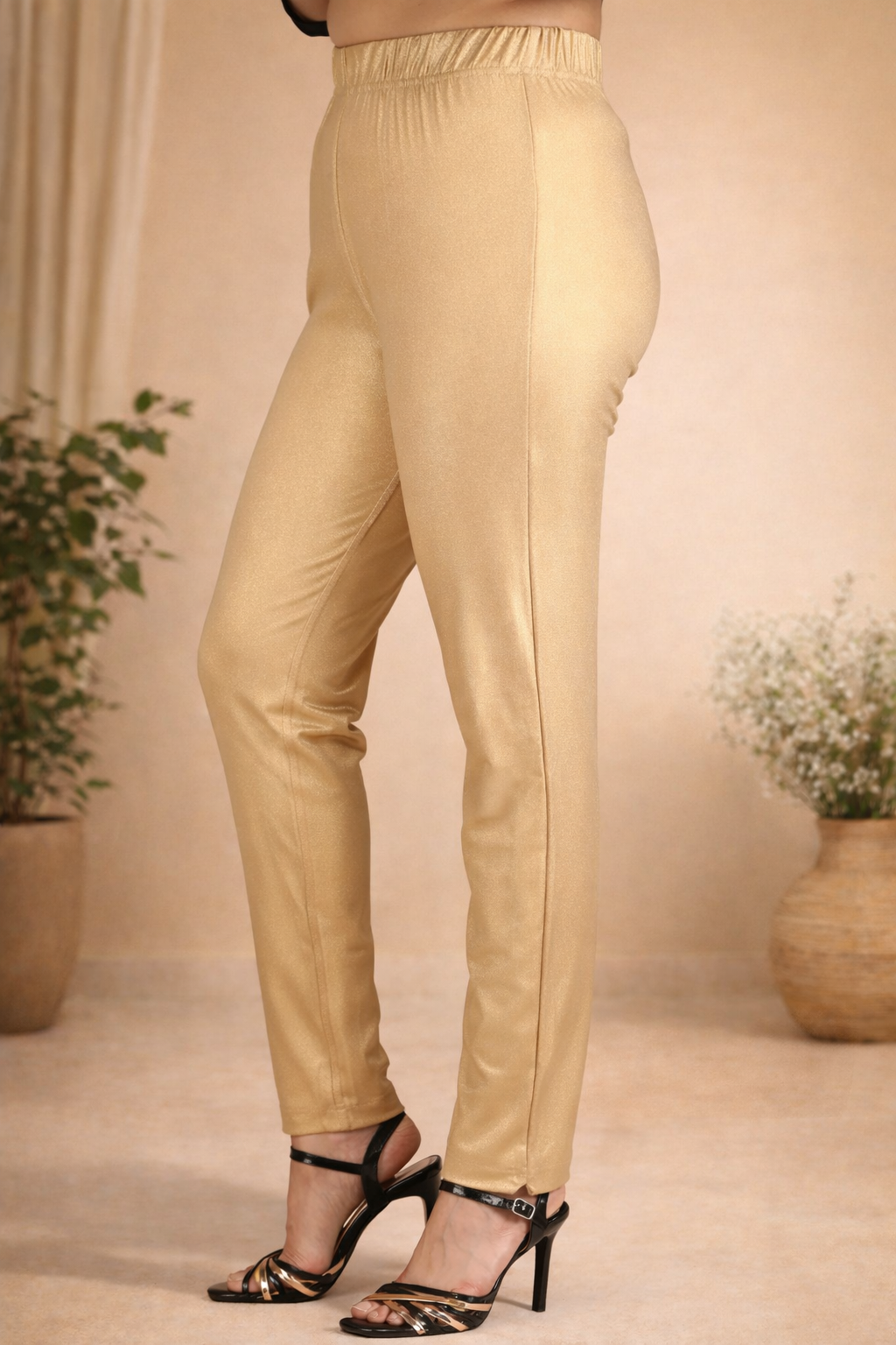 Comfort Lady Shimmer Kurti Pants