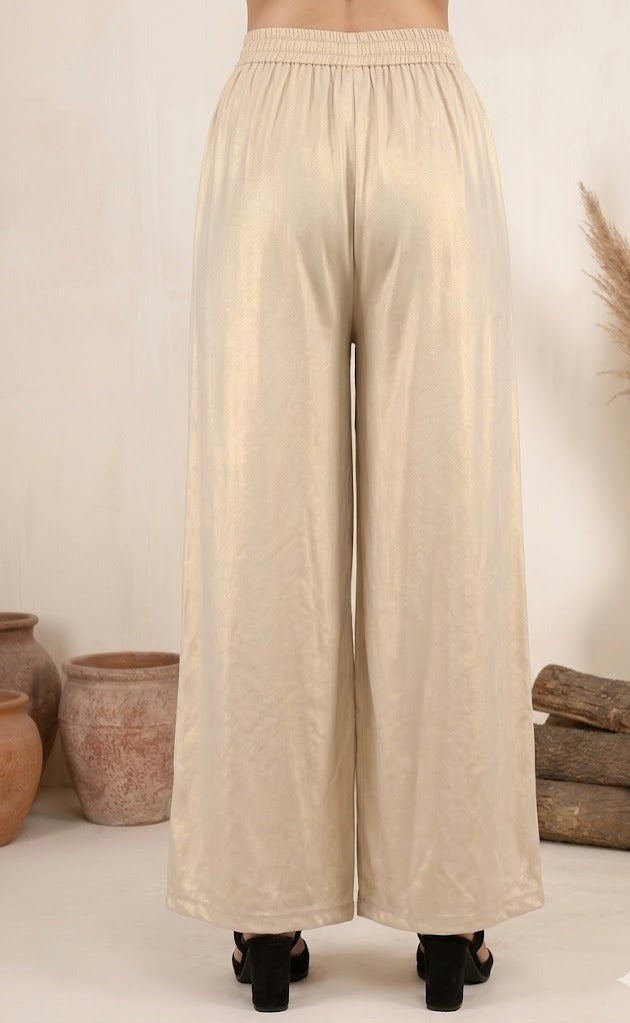 Comfort Lady Shimmer Palazzos