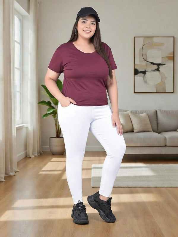 Comfort Lady Plus Size Denim Jeggings