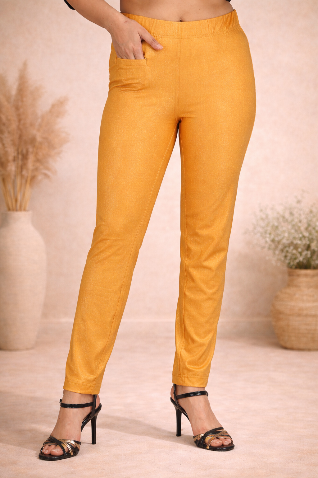 Comfort Lady Shimmer Kurti Pants