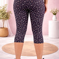 Comfort Lady Printed Relax Capri swatch