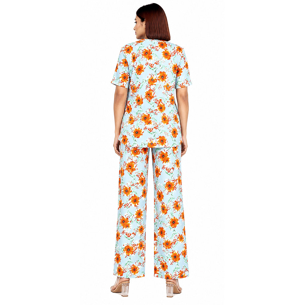 COMFORT LADY CO ORD SET WOMEN | PRINTED LOUNGE WEAR TWO PIECE OUTFIT | AIRPORT LOOK & TRAVEL WEAR