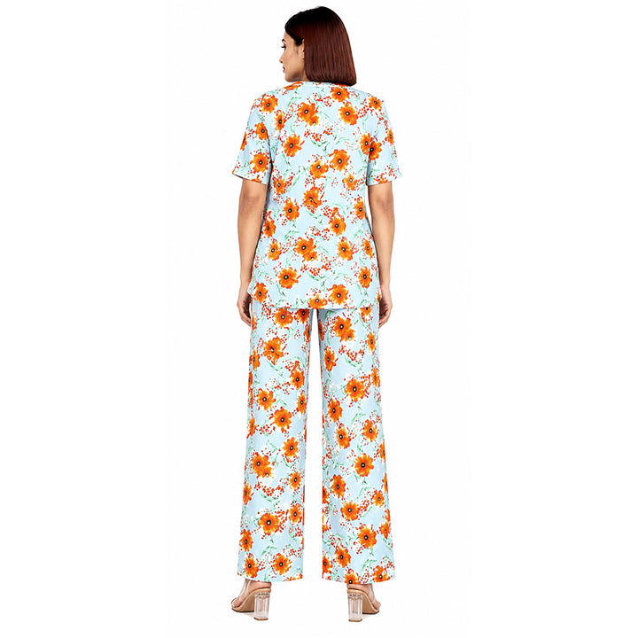 COMFORT LADY CO ORD SET WOMEN | PRINTED LOUNGE WEAR TWO PIECE OUTFIT | AIRPORT LOOK & TRAVEL WEAR