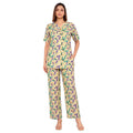 COMFORT LADY CO ORD SET WOMEN | PRINTED LOUNGE WEAR TWO PIECE OUTFIT | AIRPORT LOOK & TRAVEL WEAR swatch