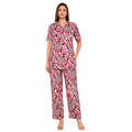 COMFORT LADY CO ORD SET WOMEN | PRINTED LOUNGE WEAR TWO PIECE OUTFIT | AIRPORT LOOK & TRAVEL WEAR swatch