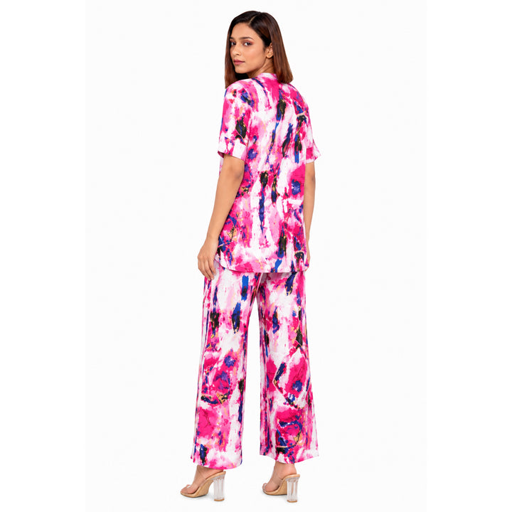 COMFORT LADY CO ORD SET WOMEN | PRINTED LOUNGE WEAR TWO PIECE OUTFIT | AIRPORT LOOK & TRAVEL WEAR