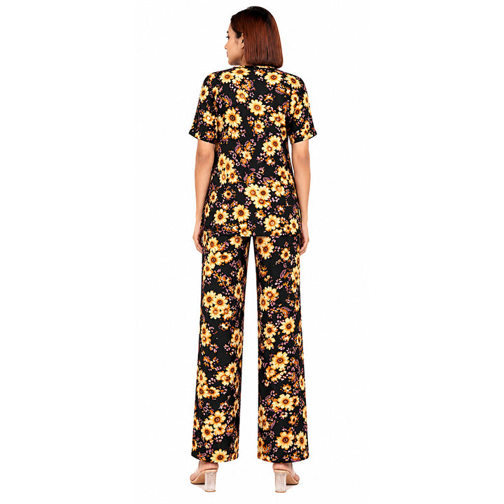 COMFORT LADY CO ORD SET WOMEN | PRINTED LOUNGE WEAR TWO PIECE OUTFIT | AIRPORT LOOK & TRAVEL WEAR