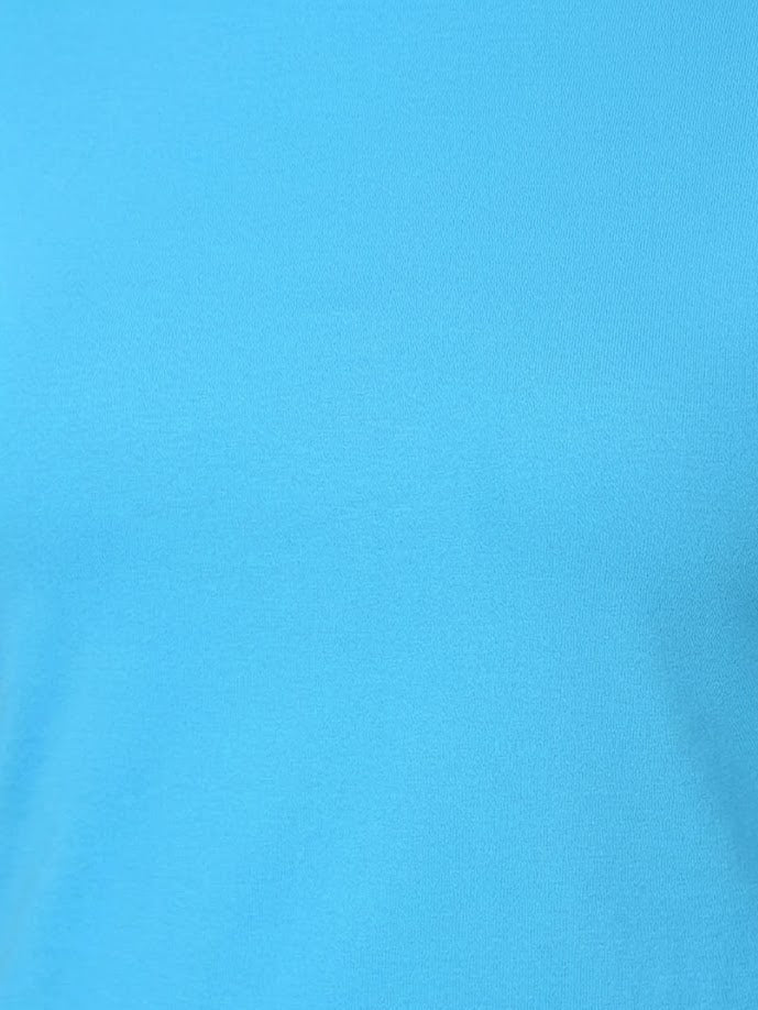 Comfort Lady Regular Fit Round Neck Plain Full Sleeve T-Shirt