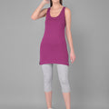 Comfort Lady Regular Fit Long Camisole fabric texture
