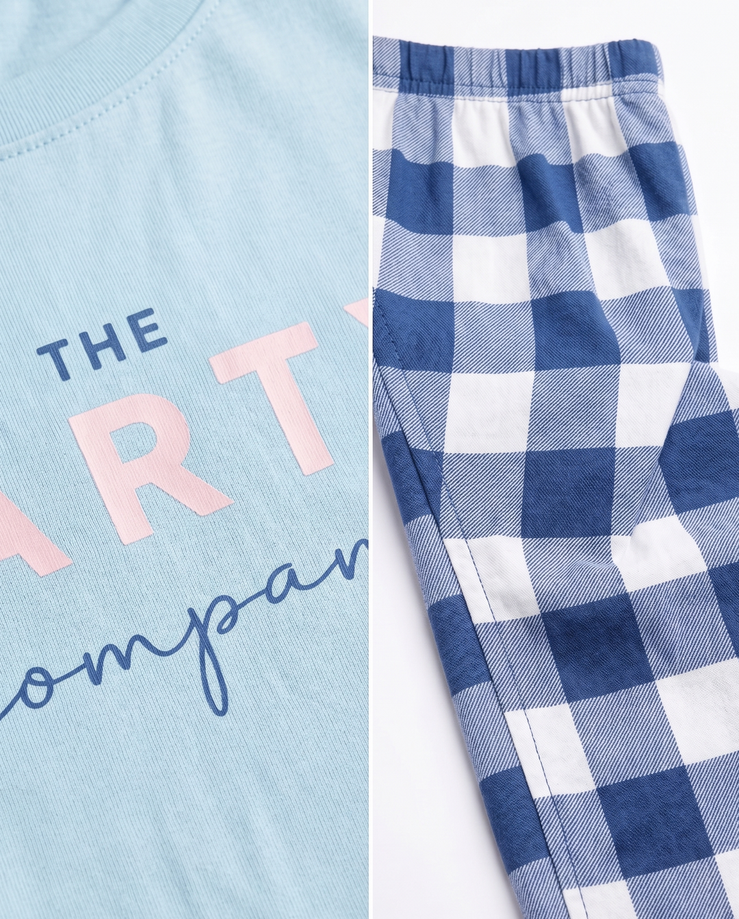 Loungewear Round Neck Printed T-Shirt with Pyjama